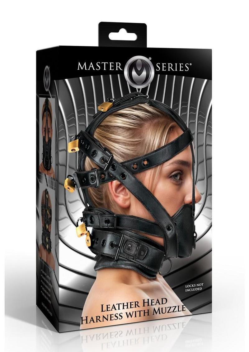 Master Series Leather Head Harness