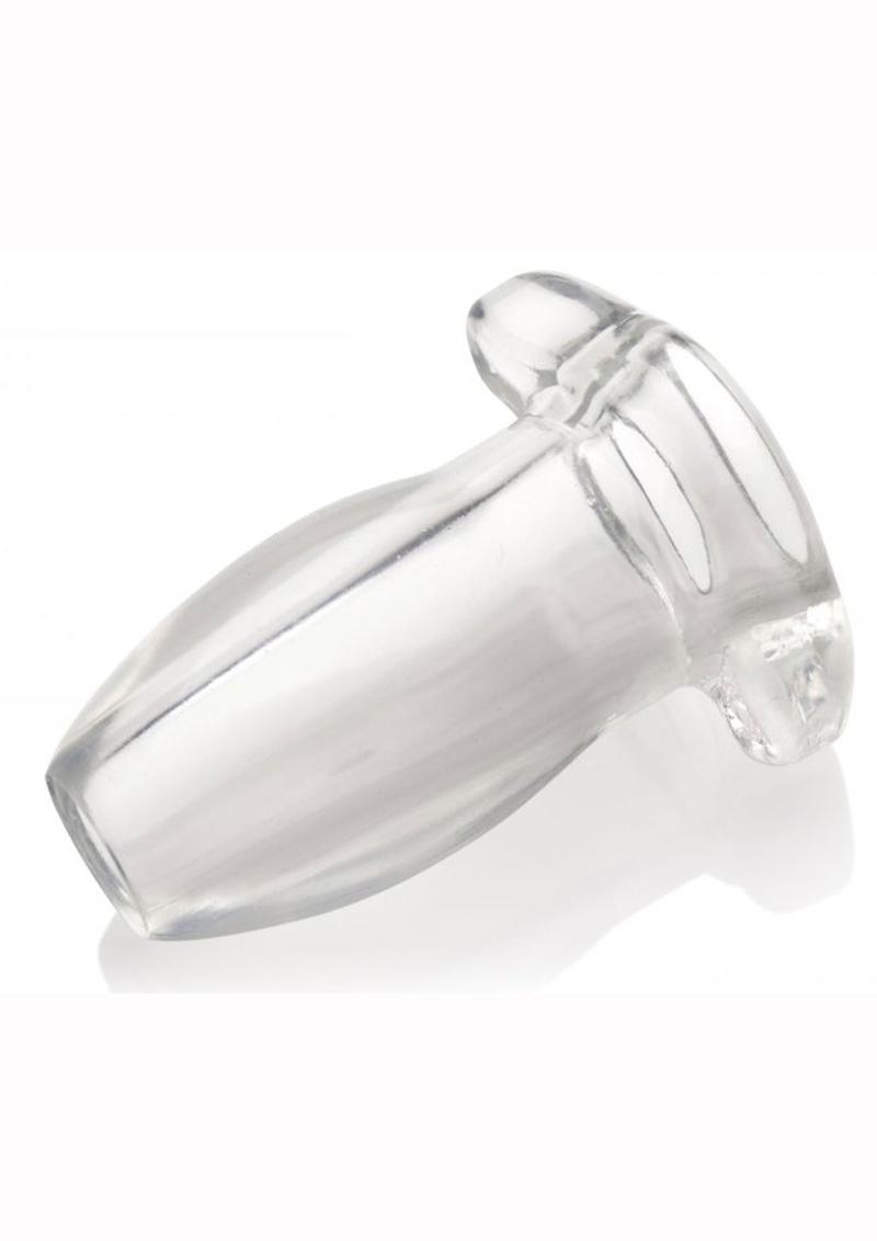 Peephole Clear Hollow Anal Plug