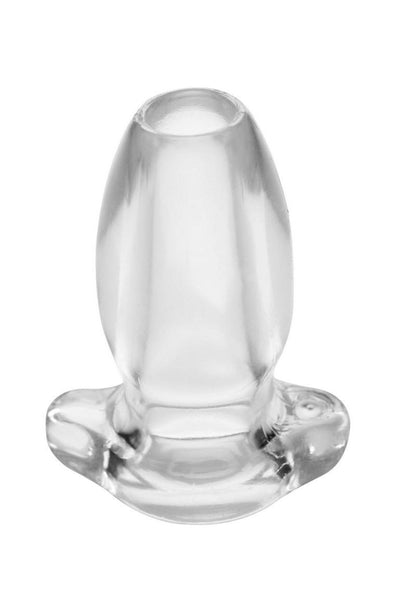 Peephole Clear Hollow Anal Plug