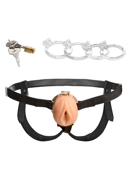 Master Series Pussy Chastity Cage