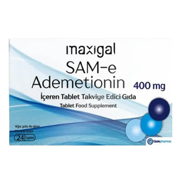 Maxigal Sam E Ademetionin 400 mg Dietary Supplement 48 Tablets