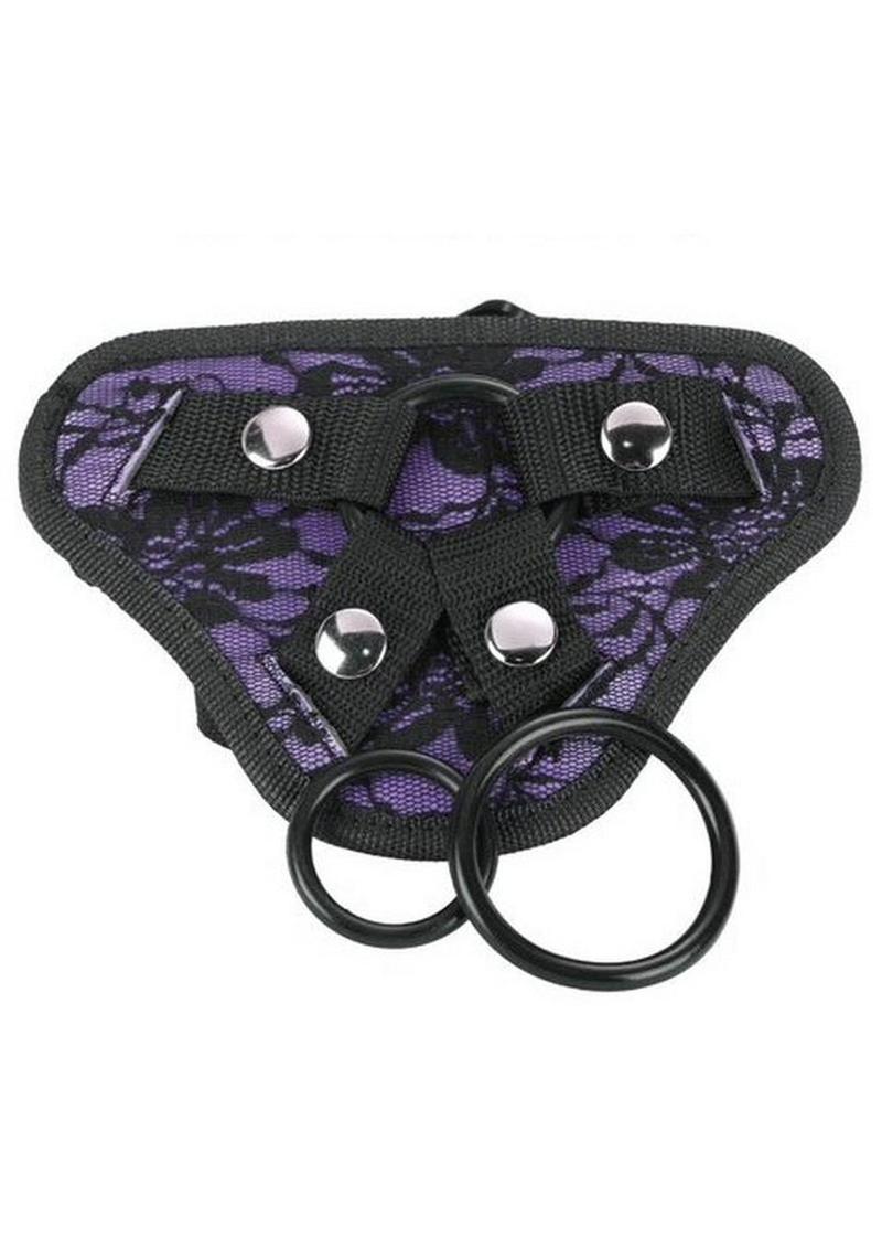 Me You Us Lace Harness with Bullet Pocket Strap-On Harness