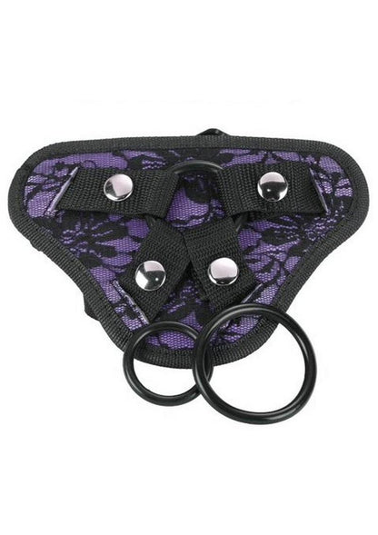 Me You Us Lace Harness with Bullet Pocket Strap-On Harness
