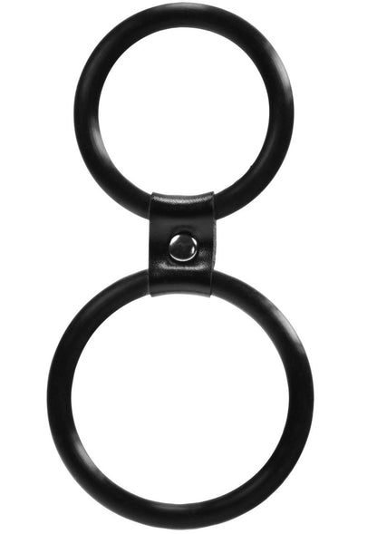 Me You Us Dual Ring Stretchy Silicone Ring Set