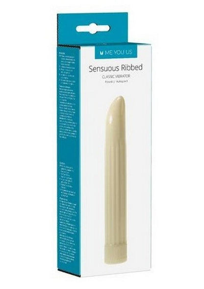 Sensuous Ribbed Classic Ribbed Designed Vibrator