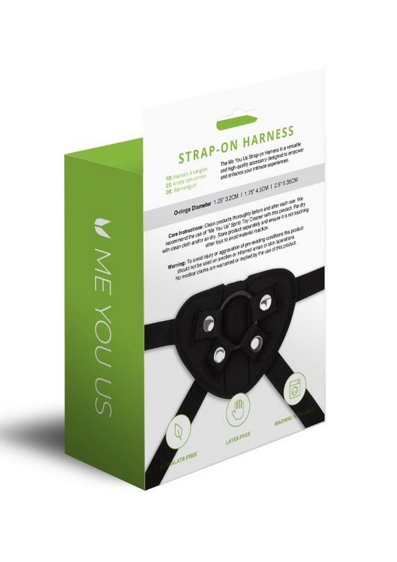 Me You Us Strap-On Harness Adjustable Comfortable with Most Dildos