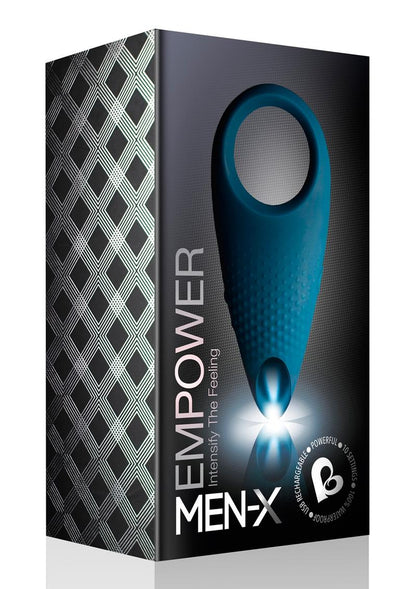 Men-X Empower Silicone Rechargeable Couples Stimulator Ring
