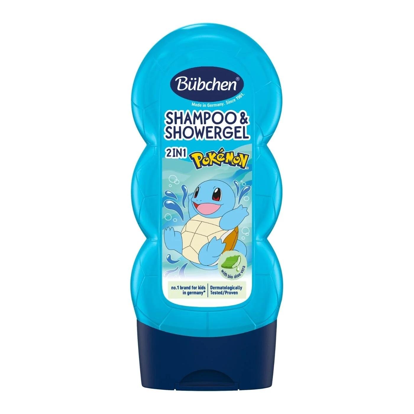 Bubchen Squirtle Kids Shampoo &amp; Shower Gel 230 ml