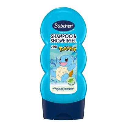 Bubchen Squirtle Kids Shampoo &amp; Shower Gel 230 ml