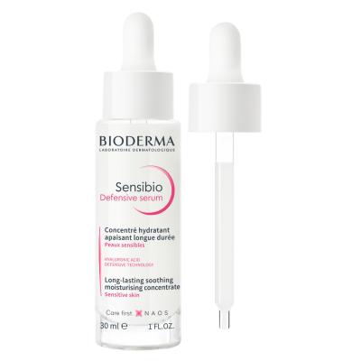 Bioderma Sensibio Defensive Serum for Sensitive Skin - Hypoallergenic &amp; Fragrance-Free Skincare