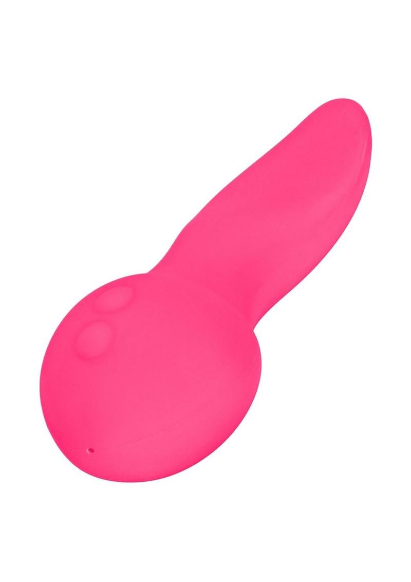 Mini Marvels Silicone Marvelous Flicker Vibrator Rechargeable Pink