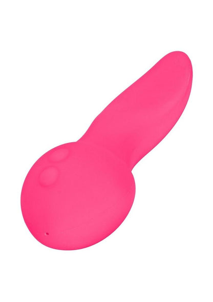 Mini Marvels Silicone Marvelous Flicker Vibrator Rechargeable Pink