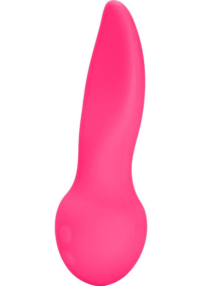 Mini Marvels Silicone Marvelous Flicker Vibrator Rechargeable Pink