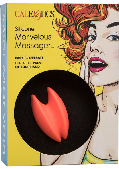 Silicone Marvelous Massager Rechargeable Palm-Sized Vibrator