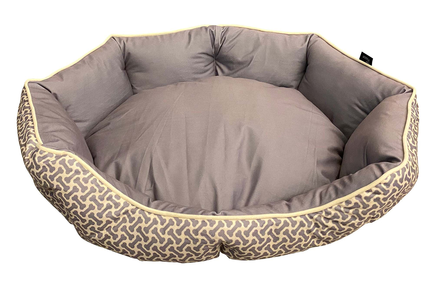 Mink Tufted Euro Cuddler Bed For Dogs &amp; Cats