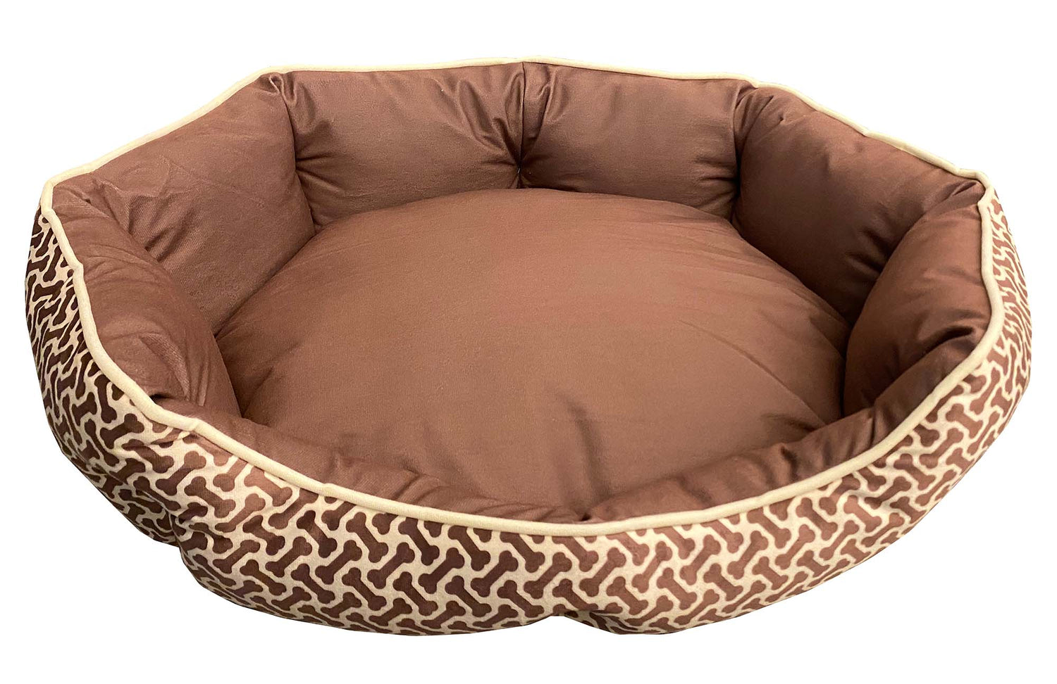 Mink Tufted Euro Cuddler Bed For Dogs &amp; Cats