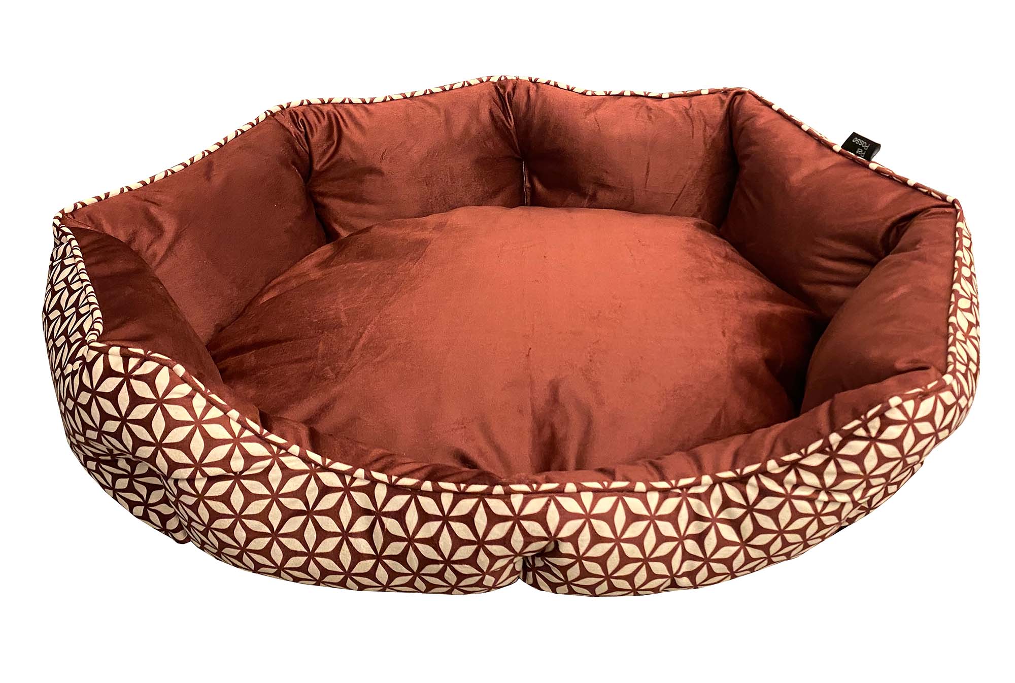 Mink Tufted Euro Cuddler Bed For Dogs &amp; Cats