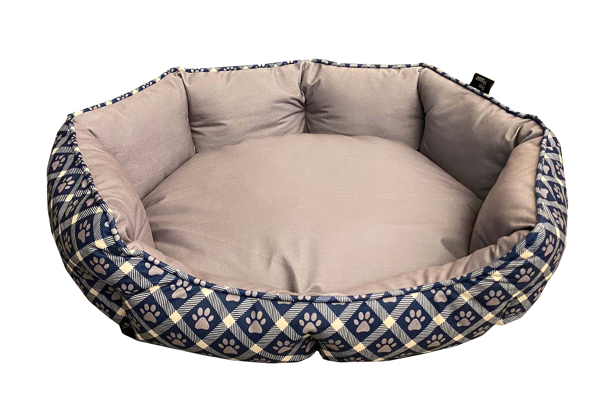 Mink Tufted Euro Cuddler Bed For Dogs &amp; Cats