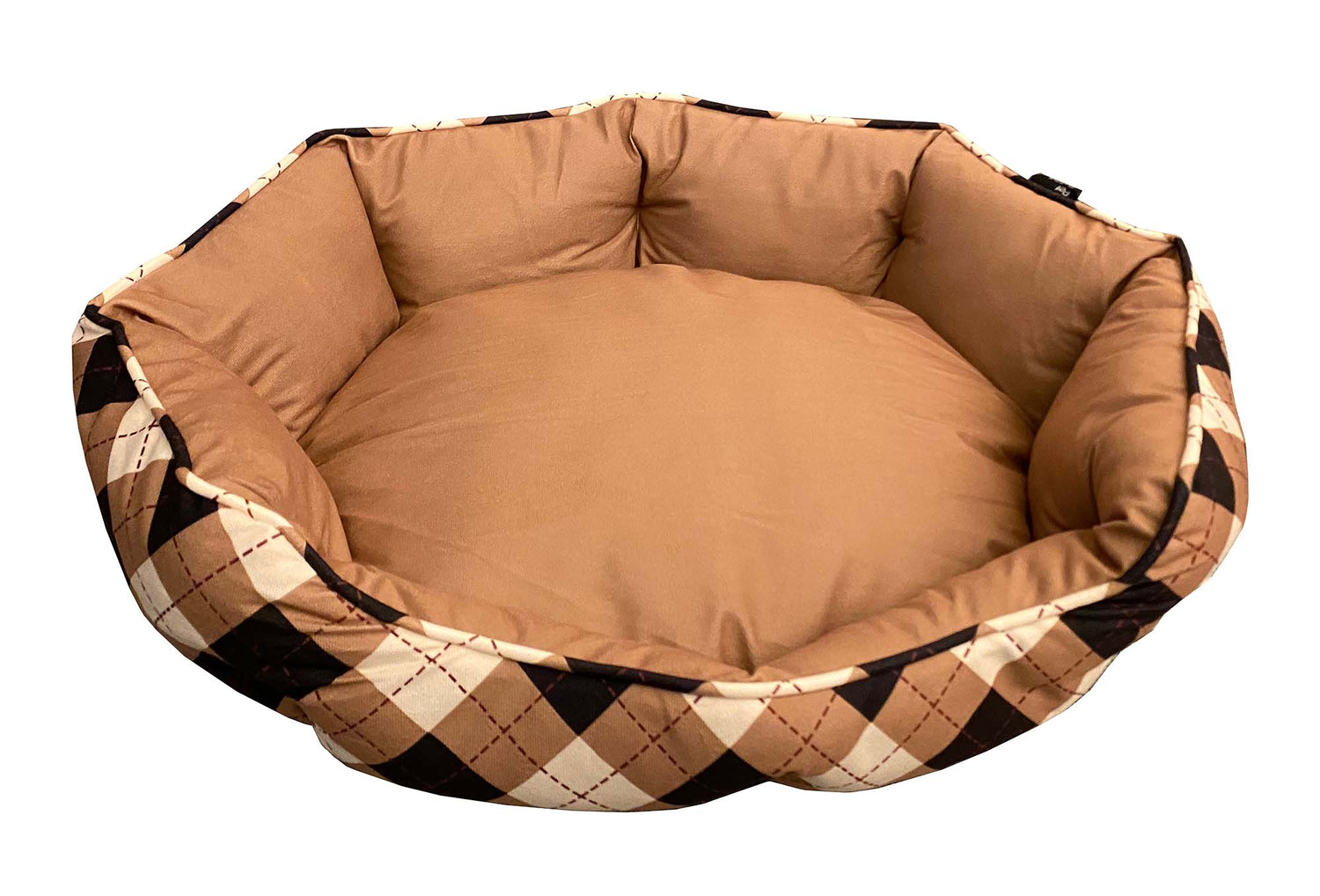 Mink Tufted Euro Cuddler Bed For Dogs &amp; Cats