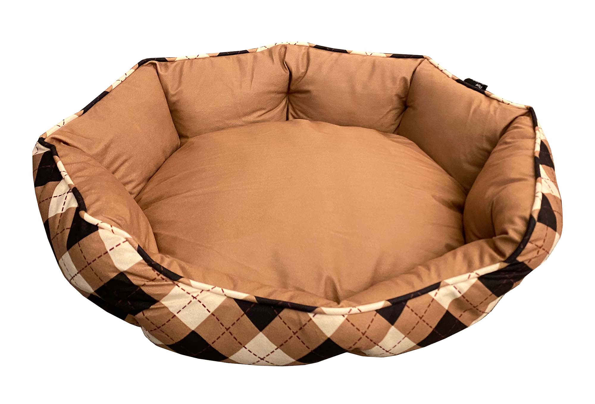 Mink Tufted Euro Cuddler Bed For Dogs &amp; Cats