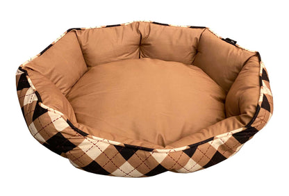 Mink Tufted Euro Cuddler Bed For Dogs &amp; Cats