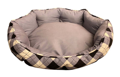 Mink Tufted Euro Cuddler Bed For Dogs &amp; Cats
