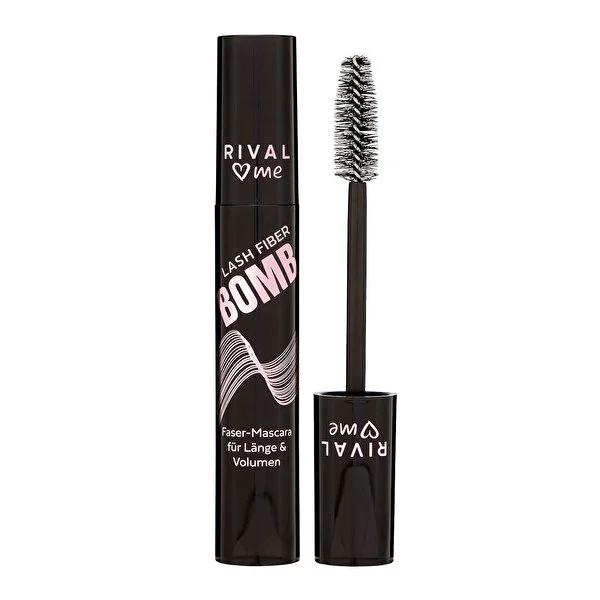Rival Loves Me Maskara Lash Fiber Bomb - Volume &amp; Lengthening Mascara, Ophthalmologically Tested