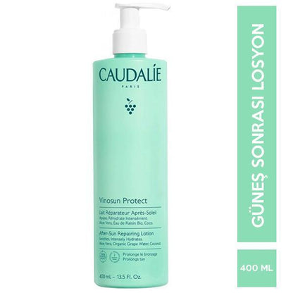 Caudalie Vinosun After Sun Lotion - Natural Skincare with Aloe Vera &amp; Organic Grape Juice, 13.53 fl oz