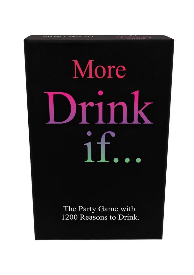More Drink If Party Game with 1200 Reasons to Drink