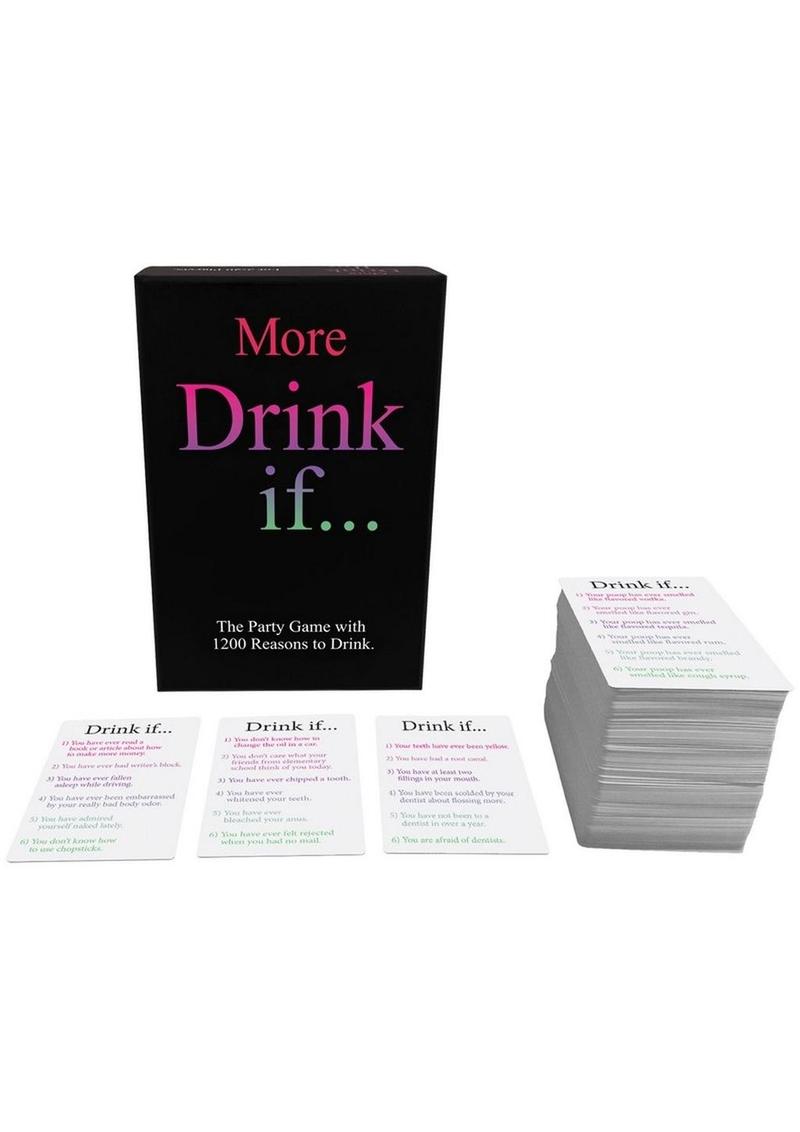 More Drink If Party Game with 1200 Reasons to Drink