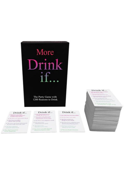 More Drink If Party Game with 1200 Reasons to Drink