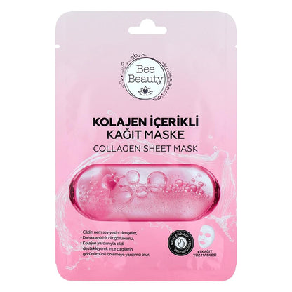 Bee Beauty Collagen Sheet Mask for Firming &amp; Hydration 25 ml
