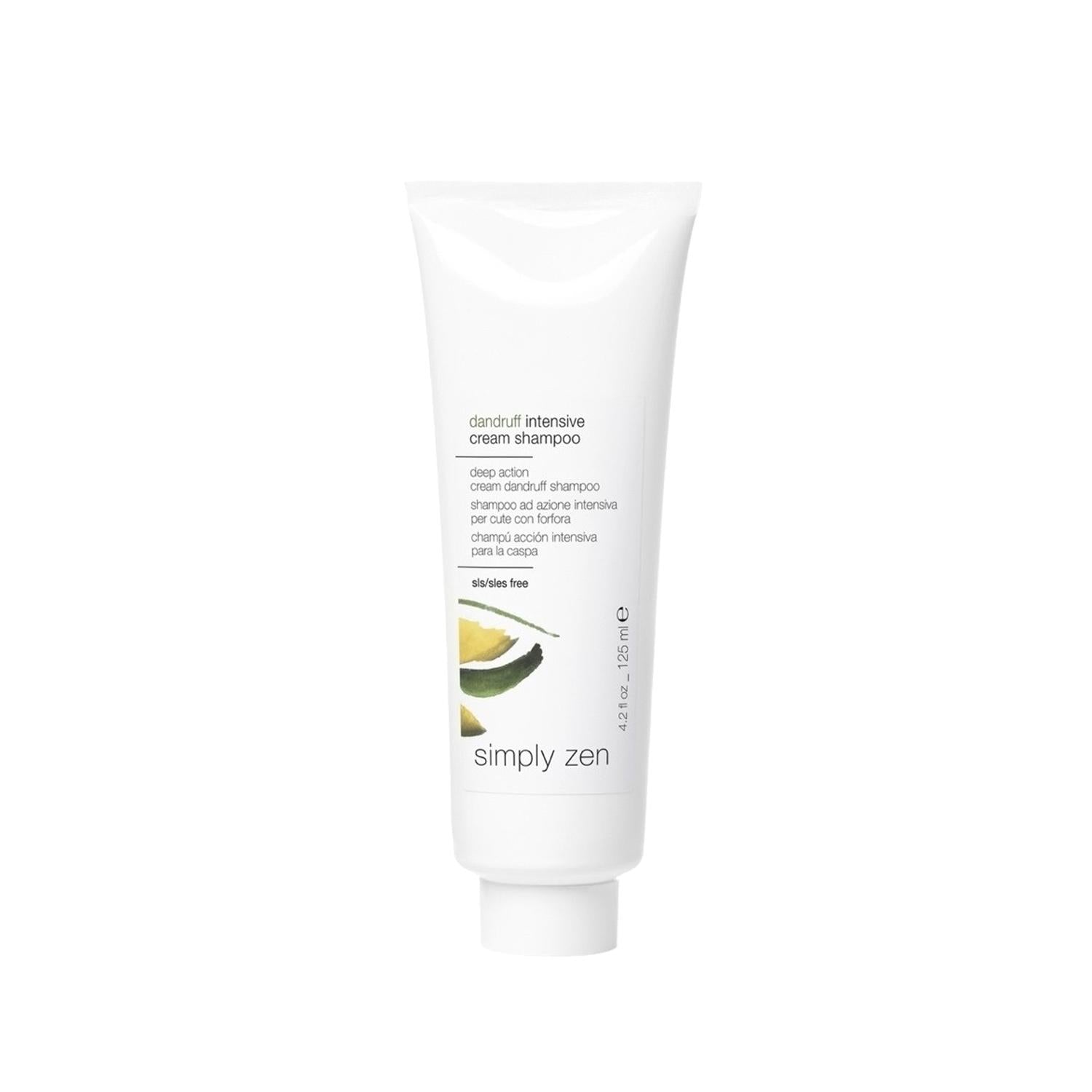 Simply Zen Anti-Dandruff Shampoo - Intensive Dandruff Treatment &amp; Scalp Care for Soothing Relief - 4.23 fl oz