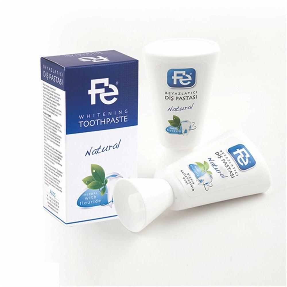 Fe Natural Toothpaste for Sensitive Teeth - 90g, Fluoride, Whitening &amp; Tartar Control
