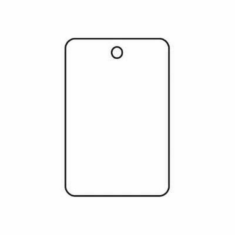 MyBoxSupply Garment Tags, 1 3/4 x 2 7/8, White, 1000 /Case