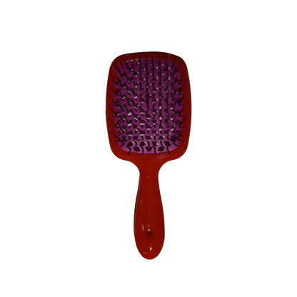 Janeke Superbrush Detangling Hairbrush in Orange &amp; Purple