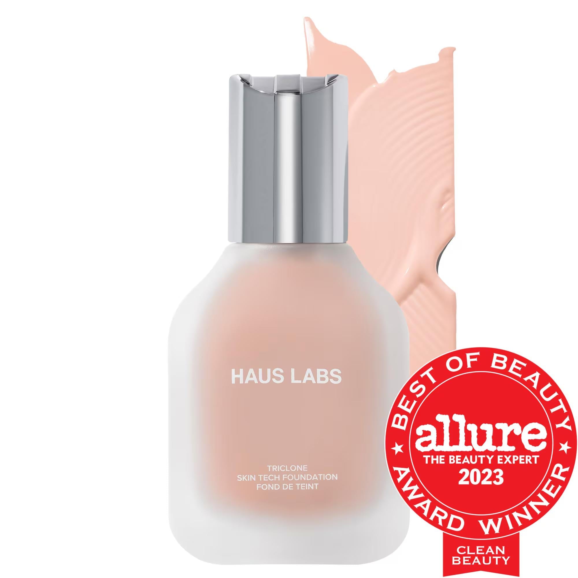 Triclone Skin Tech: Medium Coverage Foundation with Fermented Arnica - Redness Reducing, Vegan, Weightless, Natural Finish