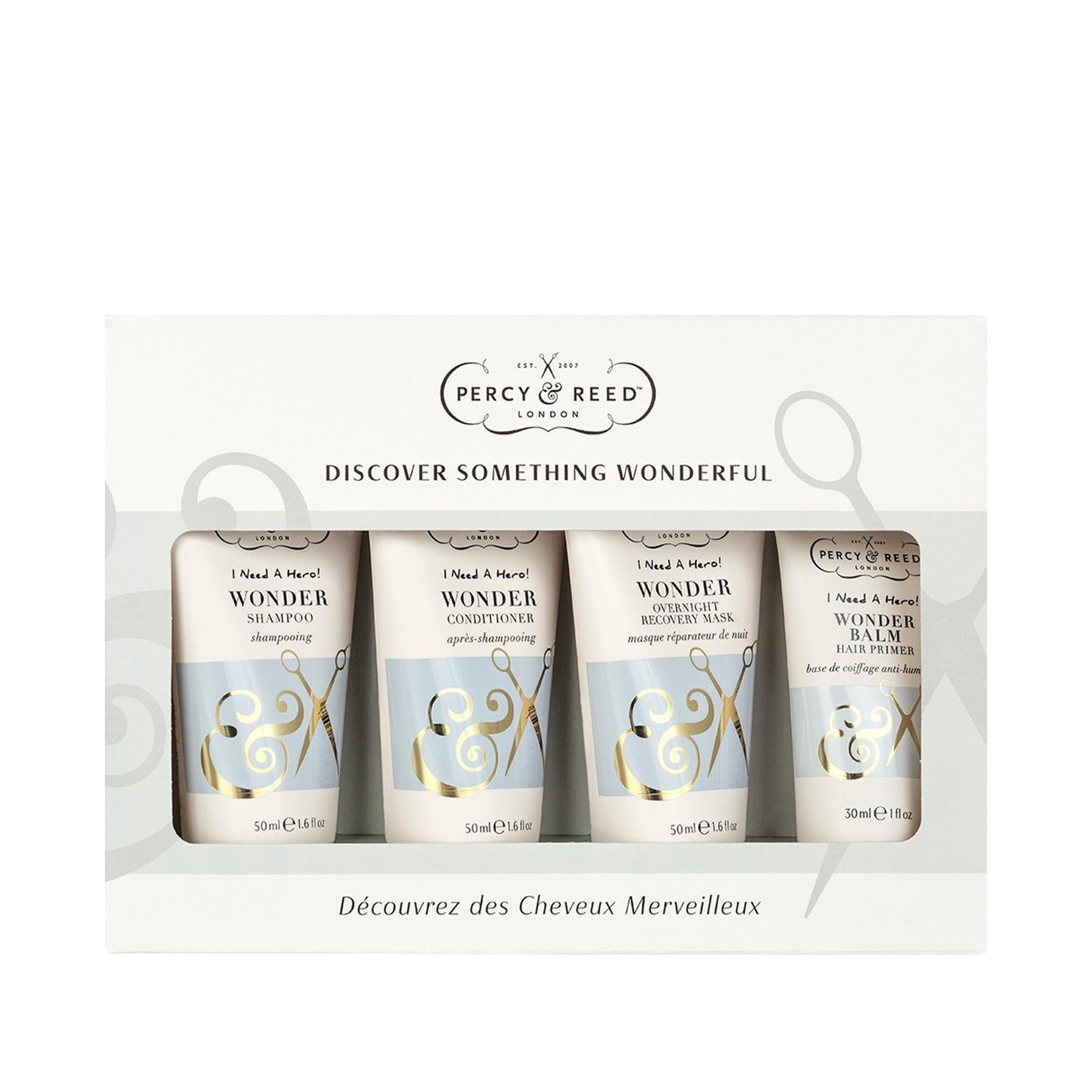 Percy &amp; Reed Discover Something Wonderful Hair Care Set | Complete Routine, Giftable, &amp; Discounted Hair Products