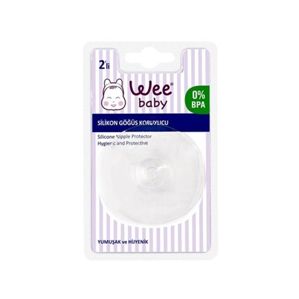 Wee Baby Silicone Breast Shields for Breastfeeding Mothers - Comfort &amp; Protection for Sensitive Nipples