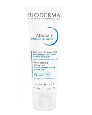 Bioderma Atoderm Intensive Gel Creme - 75ml Moisturizing Cream for Dry &amp; Sensitive Skin