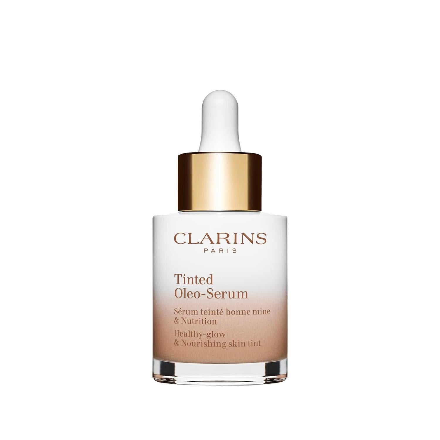 Clarins Tint Oleo Serum: Enhance Skin Tone with Light Coverage &amp; Hydration | Natural Makeup Tinted Face Serum