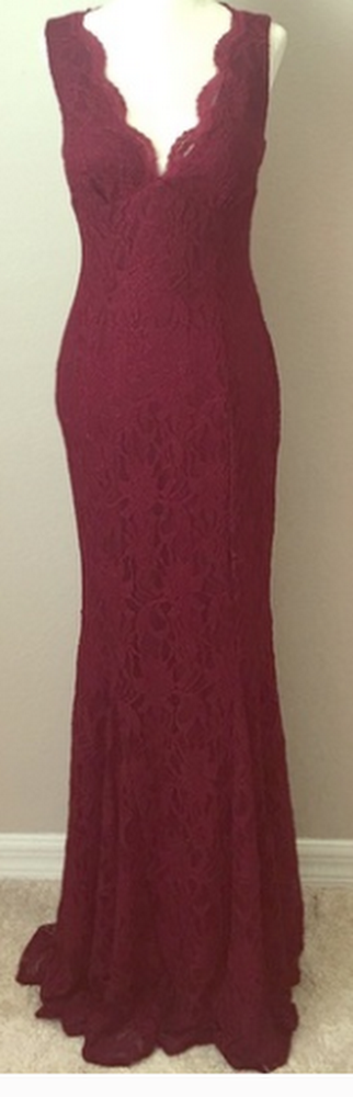 Morgan &amp; Company Womens Sleeveless Full-Length Formal Dress, Size 7/8