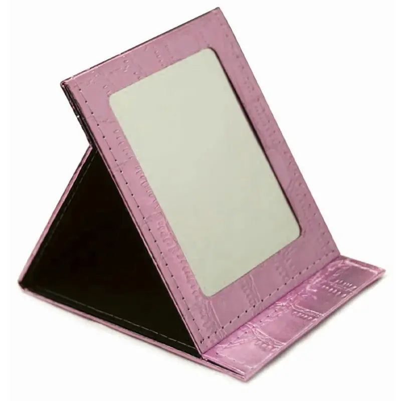Nascita Foldable Makeup Mirror in Pink for Travel