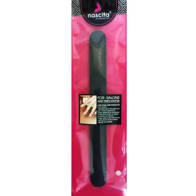 Nascita Single Paper Nail File for Shaping - Black