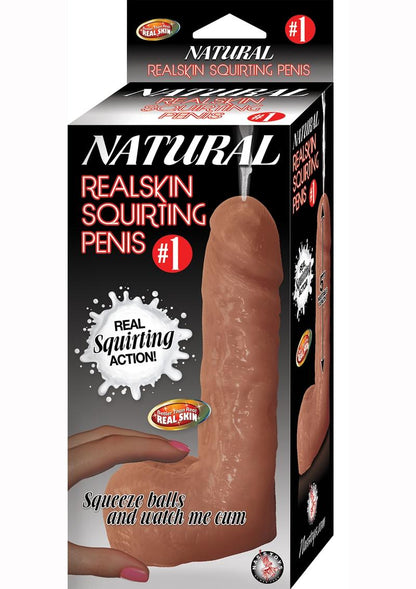 Natural Realskin Squirting Penis