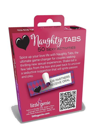 Naughty Tabs Sexy Activities for Couples