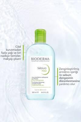 Bioderma Sebium H2O Micellar Water for Oily and Acne-Prone Skin - Gentle Makeup Remover &amp; Skincare, 3.38 fl oz