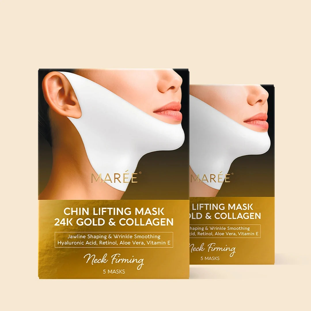 24K Gold Chin &amp; Jawline Lifting Mask