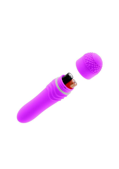 Neon Luv Touch Waves Waterproof Textured Vibrator