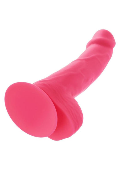 Neon Silicone Studs Dildo Fits Most Harnesses